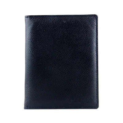 Ví đựng passport da bò Huy Hoàng màu đen-HP9105