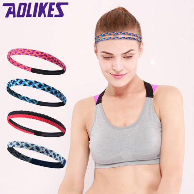 Băng trán thể thao AOLIKES A-2102 thấm mồ hôi chống trượt sport sweatband