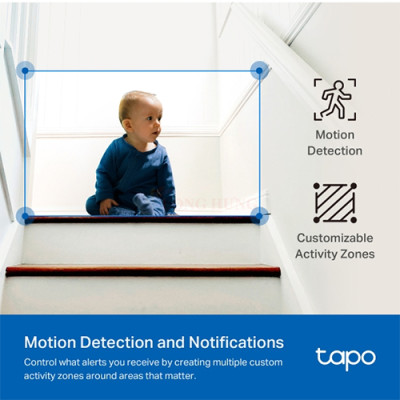 Camera trong nhà TP-Link Tapo Pan/Tilt Home Security Wifi 4MP 2K C222 - Hàng chính hãng