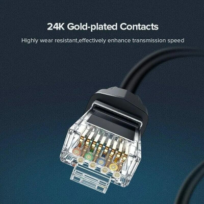 Ugreen UG70330NW121TK 3M cáp mạng CAT 8 24AWG Class S/FTP 2000Mhz - HÀNG CHÍNH HÃNG