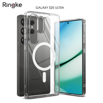 Ốp lưng cho Samsung Galaxy S25 Ultra RINGKE Fusion Magnetic - Hàng Chính Hãng
