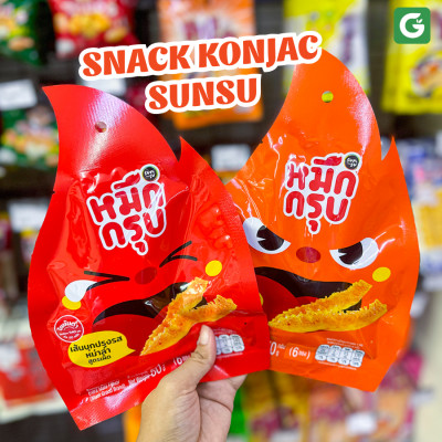 [5 gói] Konjac SunSu Thái Lan - Cay Tê Tứ Xuyên, Giòn Sật Như Sứa - Gói 50g