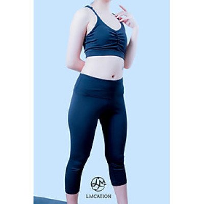 Quần Lửng Thể Thao LMcation Larry - Màu Đen