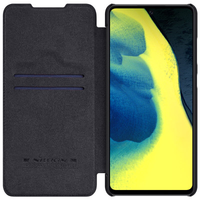 Bao da dành cho Samsung Galaxy A52 Nillkin QIN có ngăn đựng thẻ - Hàng Chính Hãng