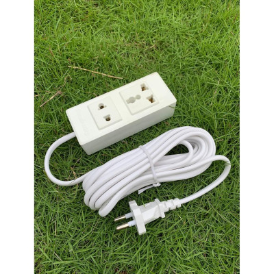 Ổ cắm Điện Quang ĐQ 001A-02 (2 lỗ) - Năm SX 2014, 2015 - Bảo hành 12 tháng