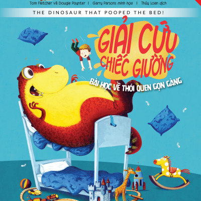 BỘ 4 CUỐN CHÚ KHỦNG LONG THAM ĂN (TRUYỆN SONG NGỮ GIÁO DỤC TÍNH CÁCH)