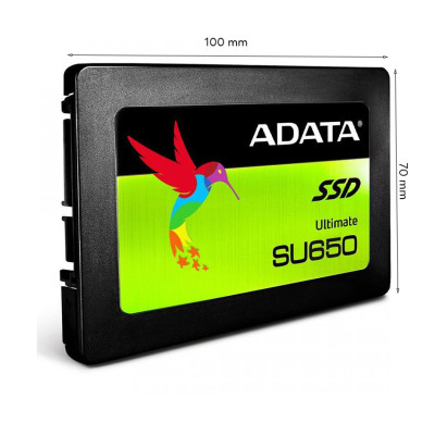 Ổ cứng laptop dung lượng 240GB 2.5inch Adata SU650 - hàng chính hãng