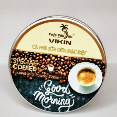 Cà Phê Sữa Dừa VIKIN Đặc Biệt ( Special Coffee), hòa tan hũ 200g