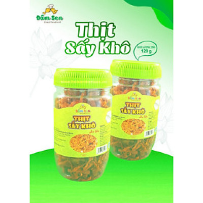Đặc Sản Bình Thuận - Thịt Sấy Khô Ăn Liền Đầm Sen - 120G