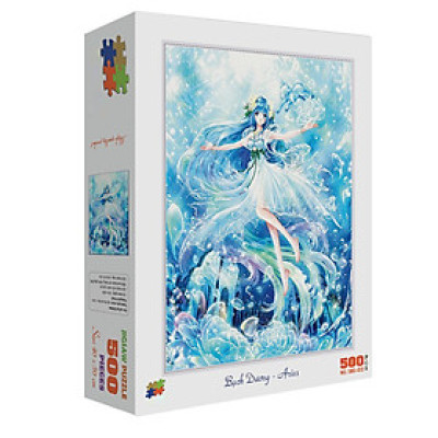 Bộ tranh xếp hình cao cấp 500 mảnh ghép – Bạch Dương (40x50cm)