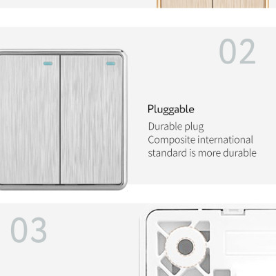 CÔNG TẮC ĐÔI 2 CHIỀU 04032D AKKO STAR   - HÀNG CHÍNH HÃNG