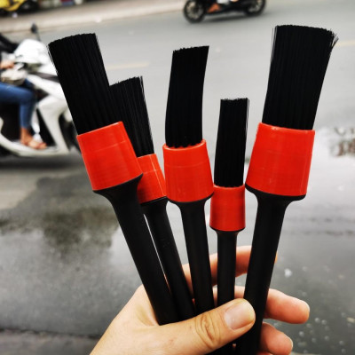 Bộ 5 Chổi Vệ Sinh Đa Năng, Cọ Quét Vệ Sinh Khe Hở Nội Thất Xe