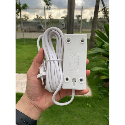 Ổ cắm Điện Quang ĐQ 001A-02 (2 lỗ) - Năm SX 2014, 2015 - Bảo hành 12 tháng