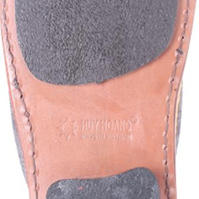 Dép Nam Da Cá Sấu Huy Hoàng HT7224 - Xám