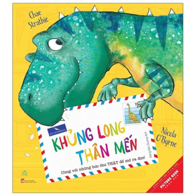 Combo Picture Book Song Ngữ Khủng Long Thân Mến Bộ 4 cuốn