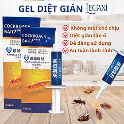 Gel Diệt Gián, Kiến Dạng Ống An Toàn Cho Gia Đình, Có Mùi Thơm Dễ Chịu Cho Nhà Ở, Văn Phòng Legaxi