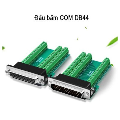 Đầu bấm cổng COM DB44 HD-LINK YL-SM-44F đầu cái kèm vỏ ốp. Hàng chính hãng !!!