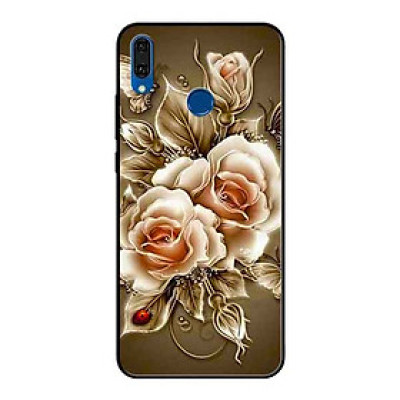 Ốp Lưng in cho Huawei Y9 2019 Mẫu Hoa Hồng 3 - Hàng Chính Hãng
