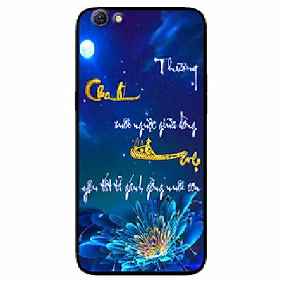 Ốp lưng in cho Oppo F3 Lite Mẫu Thư Pháp Cha Mẹ