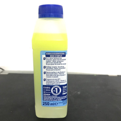 Dung dịch vệ sinh máy rửa bát Finish 250ml (thị trường Đức) - Giao ngẫu nhiên