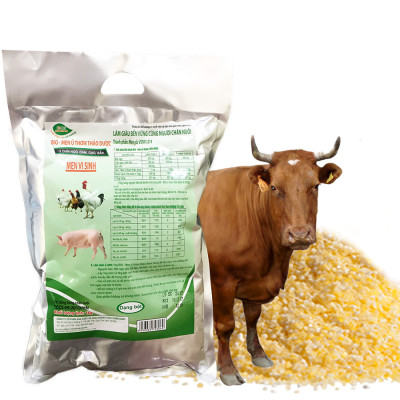 COMBO Chế phẩm sinh học VƯỜN SINH THÁI và Men ủ vi sinh thảo dược BIO-MEN cho Chăn Nuôi gia súc gia cầm. Không cần đun nấu. Không mùi hôi chuồng trại. Vỗ béo nhanh. Hiệu quả ngay sau 5-7 bữa ăn