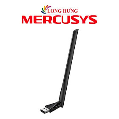 USB Wifi Mercusys AC650 High Gain Dual Band MU6H - Hàng chính hãng