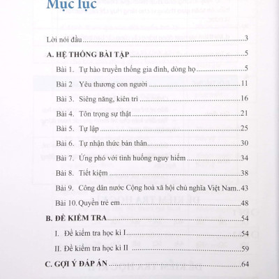 Bài Tập Thực Hành Giáo Dục Công Dân Lớp 6 (Theo Chương Trình Giáo Dục Phổ Thông 2018)