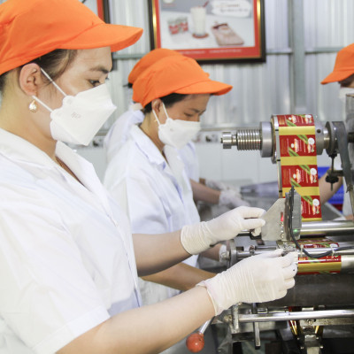 Combo 5 hộp Kẹo dừa sáp VICOSAP vị phô mai kem kẹo mềm dẻo ít đường đặc sản Trà Vinh