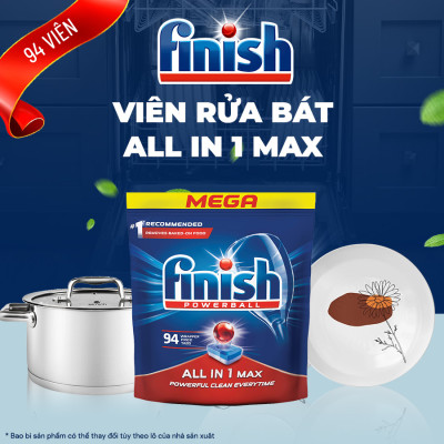 Viên rửa bát tổng hợp Finish All-in-1