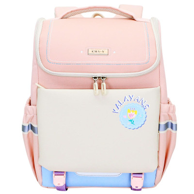 Ba Lô Chống Gù - Kala Y TC2256_BT.0040 - Màu Hồng - Tặng Kèm Túi Vải