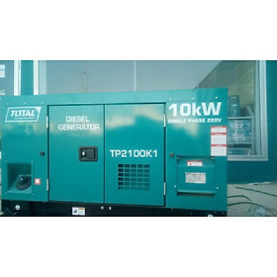 MÁY PHÁT ĐIỆN DẦU 12.5KW 1 PHA TOTAL TP2100K1 - HÀNG CHÍNH HÃNG