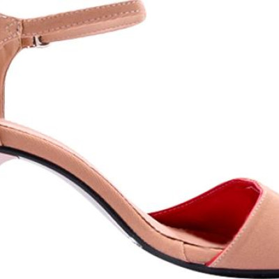 Giày Sandal Nữ Cao Gót Huy Hoàng HT7060 - Nude