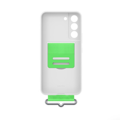 Ốp Lưng Silicone Kèm Dây Đeo Thời Trang ( Strap ) Samsung Galaxy S22 / S22+ / S22 Ultra - Hàng Chính Hãng
