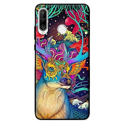 Ốp in cho Huawei P30 Lite Hươu Và Cá Rồng - Hàng chính hãng