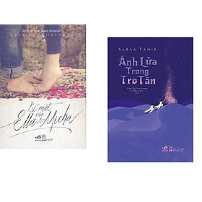 Combo 2 cuốn sách: Ánh lửa trong tro tàn  + Bí mật của Ella & Micha