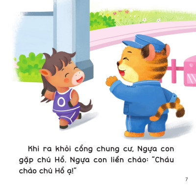 Sách - Bé Lớn Lên Cùng Những Câu Chuyện Nhỏ - Bé Học Lễ Phép