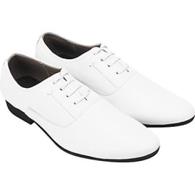 Giày Nam Thời Trang Cột Dây Huy Hoàng HT7120 - Trắng