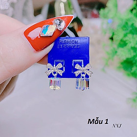 Bông tai bạc thời trang chất liệu bạc s925 MS07p