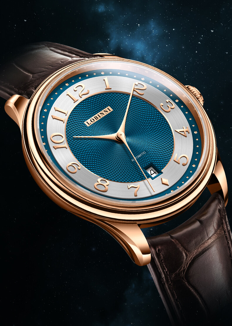 Đồng hồ nam chính hãng LOBINNI L9023-1 full box,hàng mới 100% ,kính sapphire chống nước,chống xước,dây da cao cấp,máy cơ ( Automatic),bảo hành 24 tháng