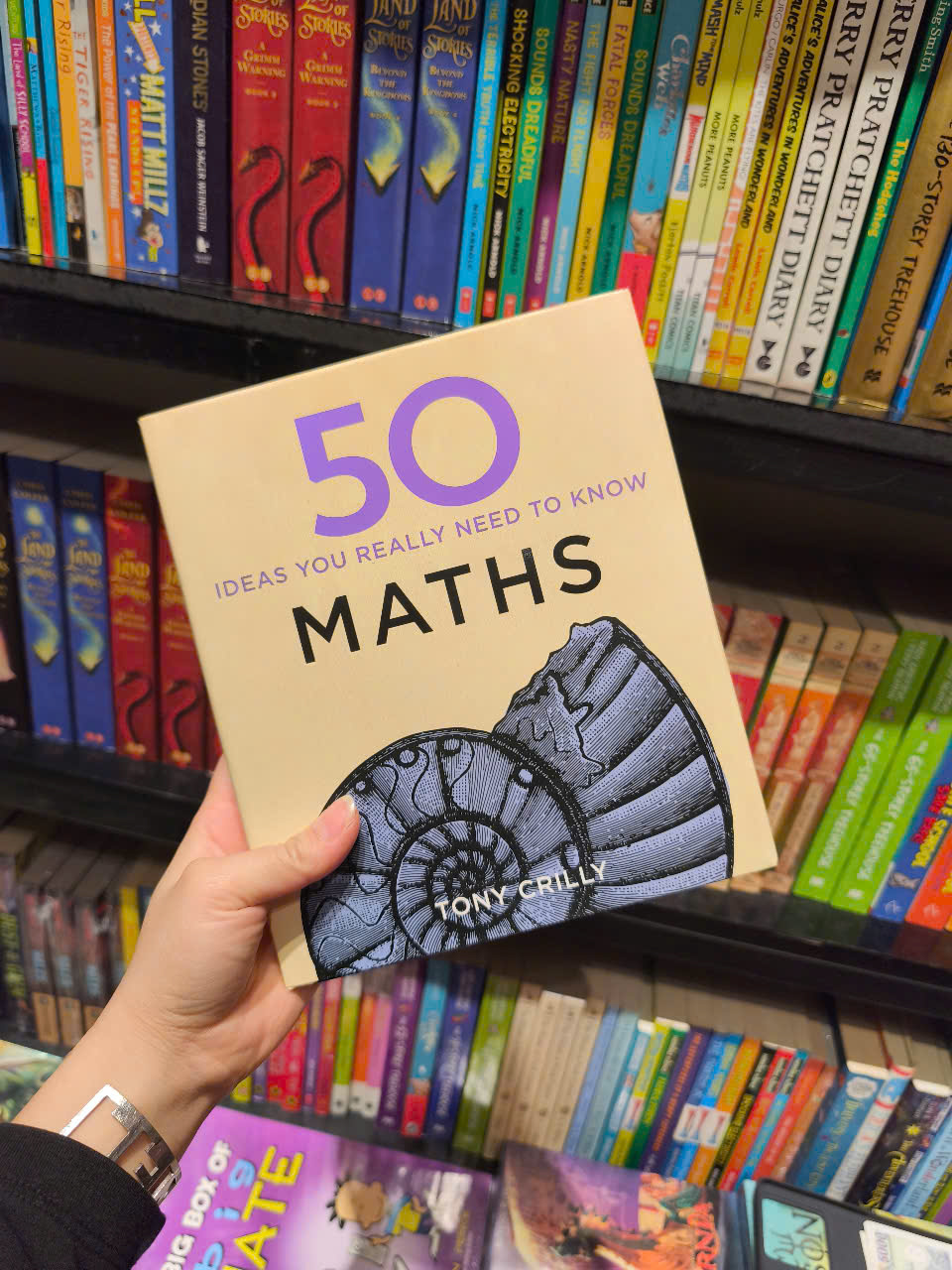 Sách - 50 Maths Ideas You Really Need to Know (50 Ideas You Really Need to Know series) by Tony Crilly - Sách tiếng anh, bìa cứng