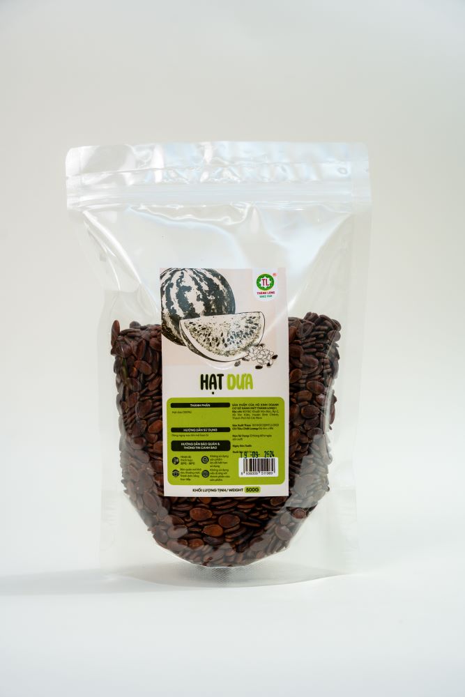 HẠT DƯA RANG KHÔNG MÀU THÀNH LONG 200G - VIỆT NAM