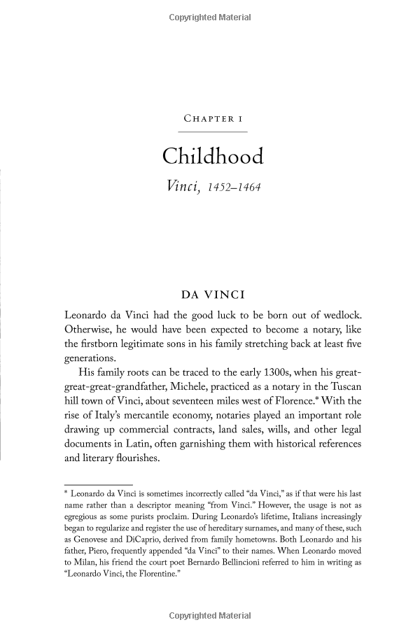 Leonardo Da Vinci