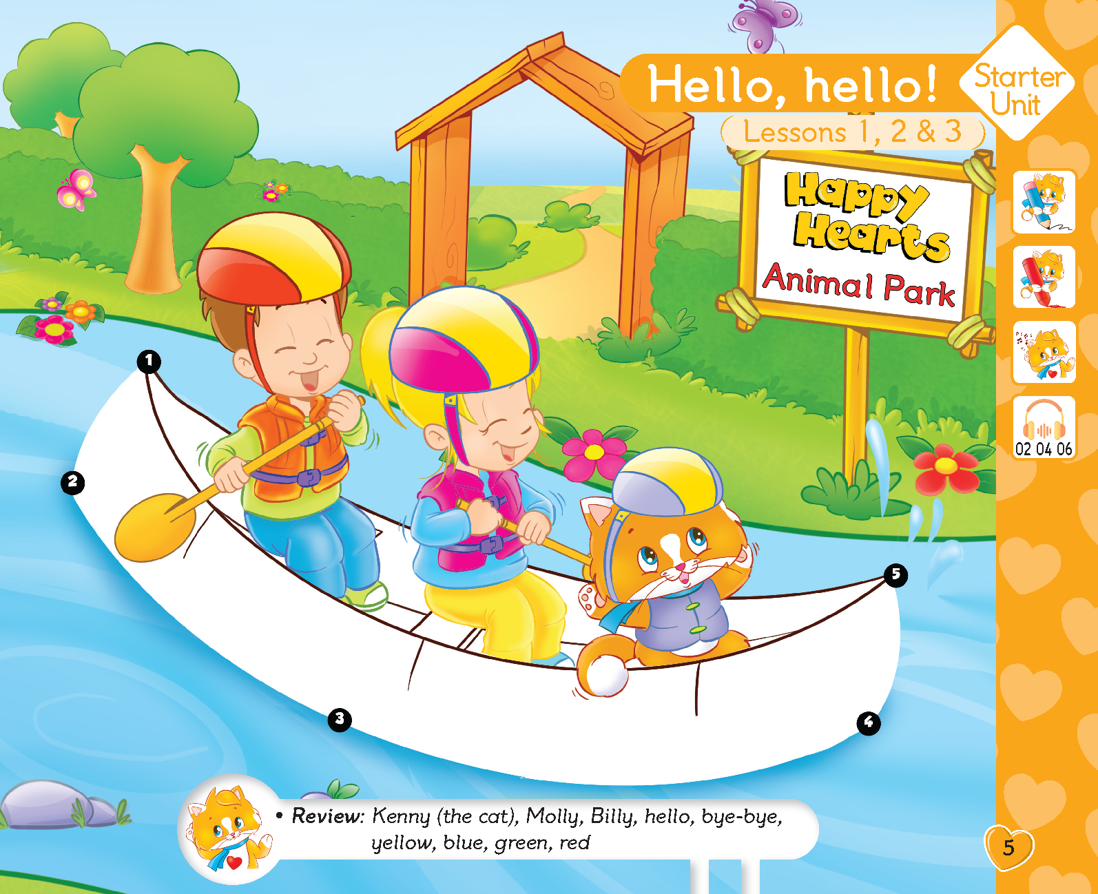 Bộ sản phẩm Tiếng Anh Happy Hearts 3 - Student