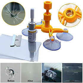 Phục Hồi Vết Rạn Nứt Kính Ô Tô Hiệu Quả Tại Nhà Với Keo Gắn Kính Và Phụ Kiện Chuyên Dụng
