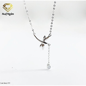 Dây chuyền bạc Ý 925 Huệ Ngân - Chuồn Chuồn PP1479