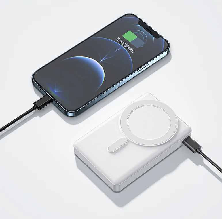 Pin/ Sạc Dự Phòng Không Dây Hít Từ Tính WIWU JC-20 10.000mAh - Hàng Chính Hãng