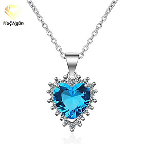 Dây chuyền bạc Ý 925 Huệ Ngân - Tim xinh Titanic PP1630