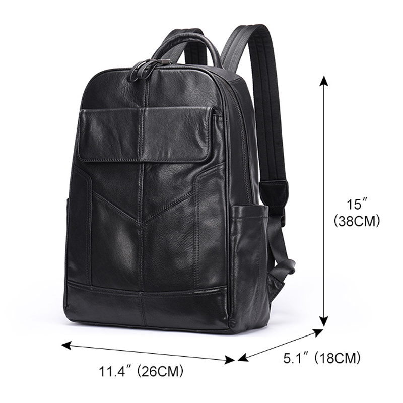 Balo nam DA BÒ THẬT, balo laptop phong cách mới – BEE GEE BLND9065A