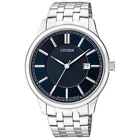 Đồng Hồ Nam Citizen Dây Thép Không Gỉ BI1050-56L - Mặt Xanh