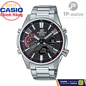 Đồng Hồ Nam Dây Thép Casio Edifice ECB-S100D-1ADF Chính Hãng - ECB-S100D-1A
